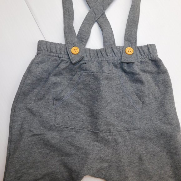 Love Ellen Degeneres Boys 12 Months Gray Overalls - Picture 4 of 8